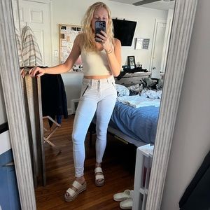 AEO super high rise x stretch jegging